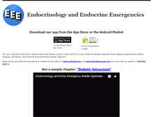 Tablet Screenshot of endoemergencies.org